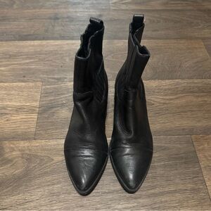 Vagabond Black Ankle Booties
